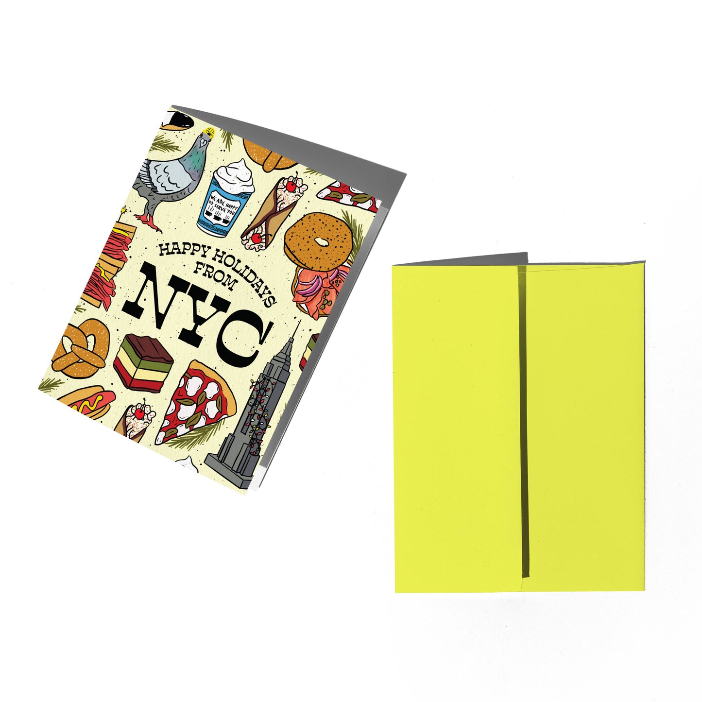 Happy Holidays from New York Card