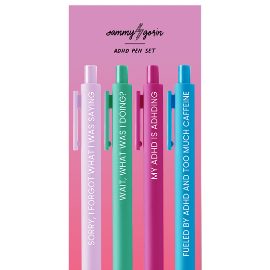 ADHD Neurodivergent Pen Set