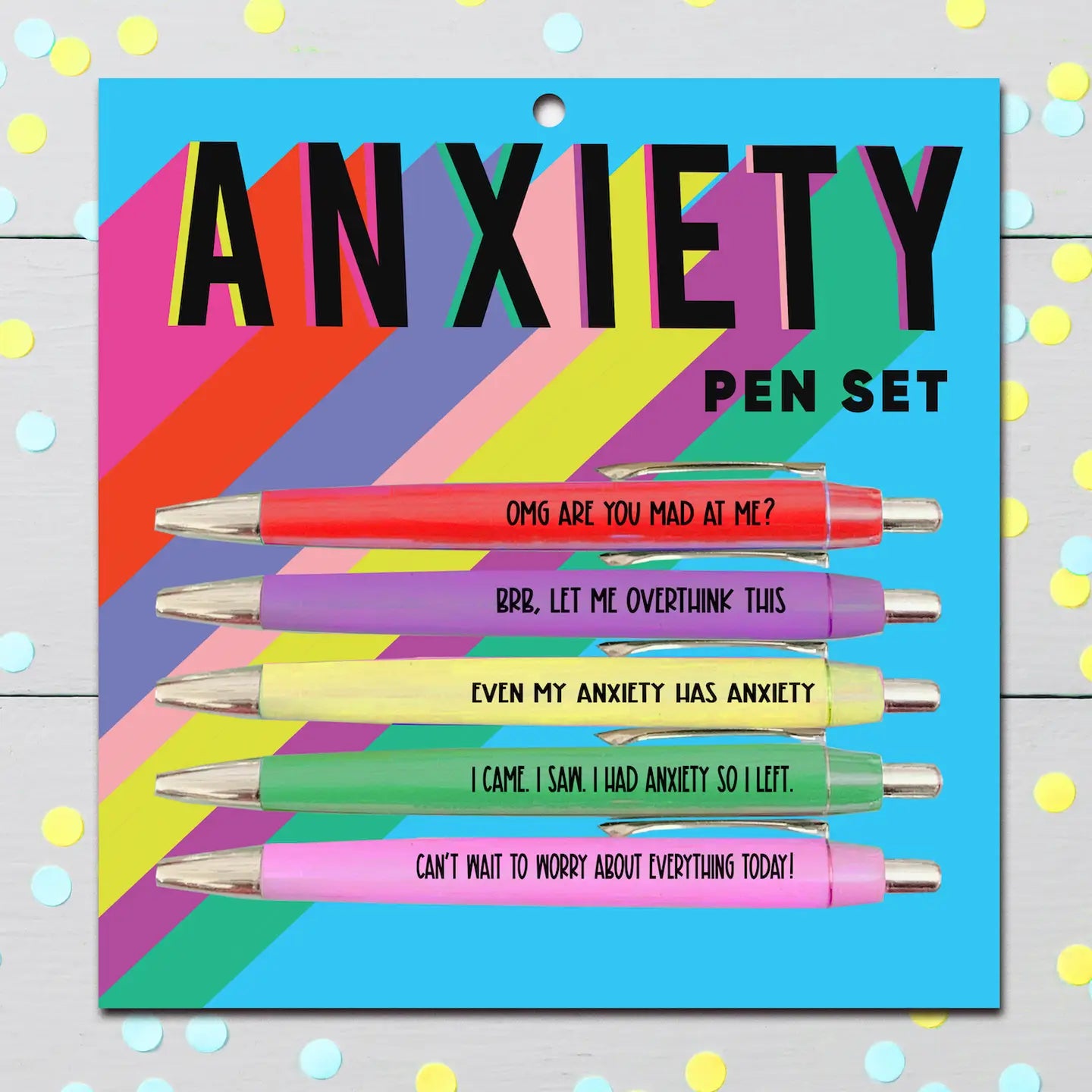 ANXIETY PEN SET