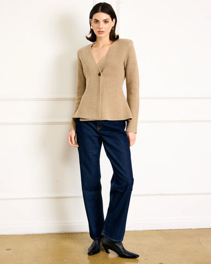 ATLEIGH WAISTED KNIT CARDIGAN