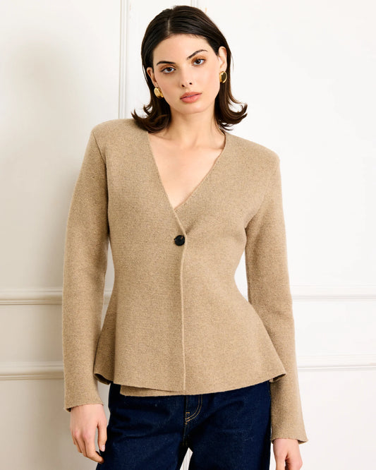 ATLEIGH WAISTED KNIT CARDIGAN