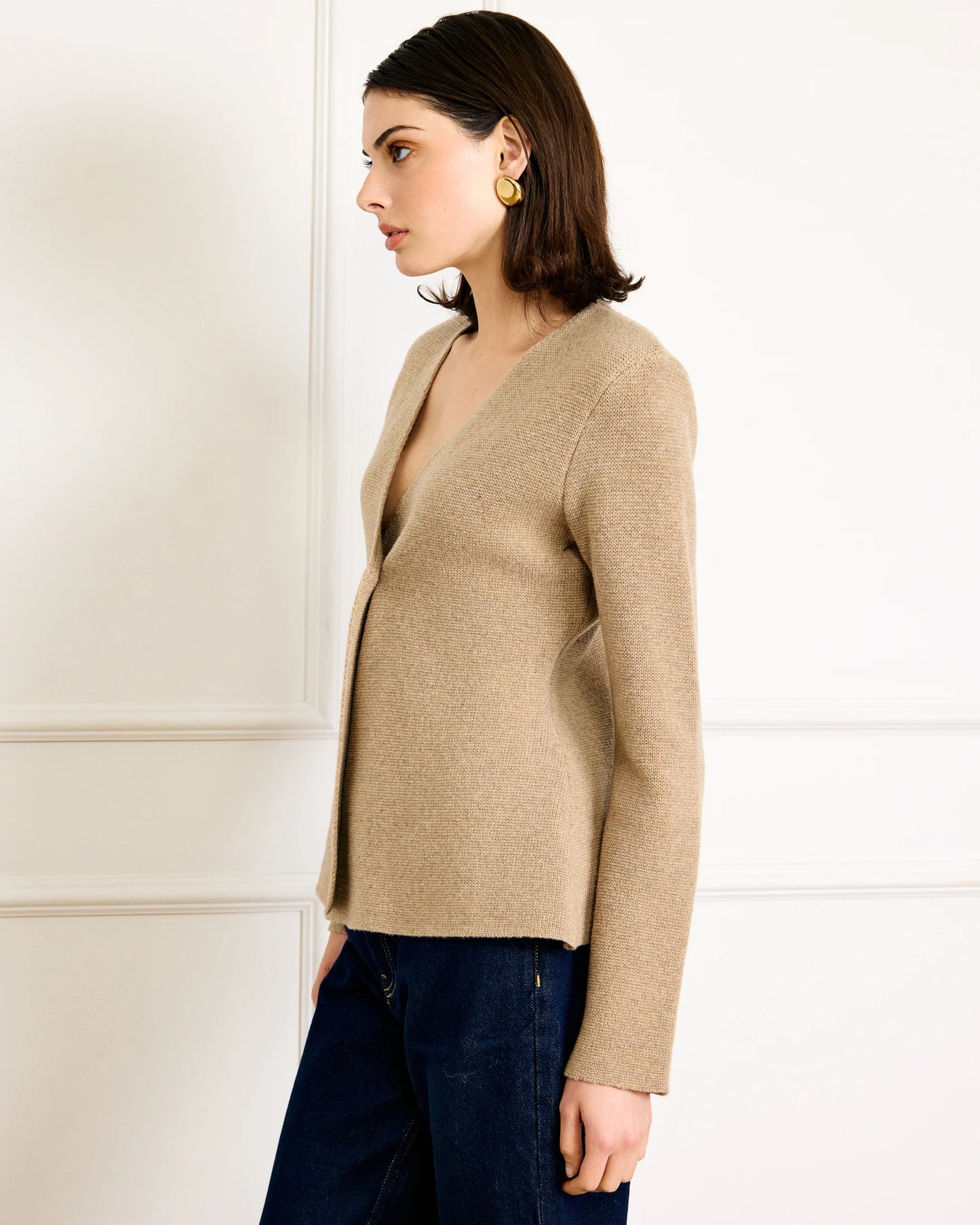 ATLEIGH WAISTED KNIT CARDIGAN