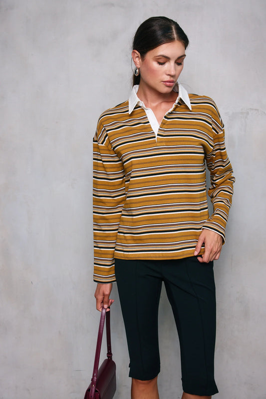 REMIE RUGBY STRIPE SHIRT