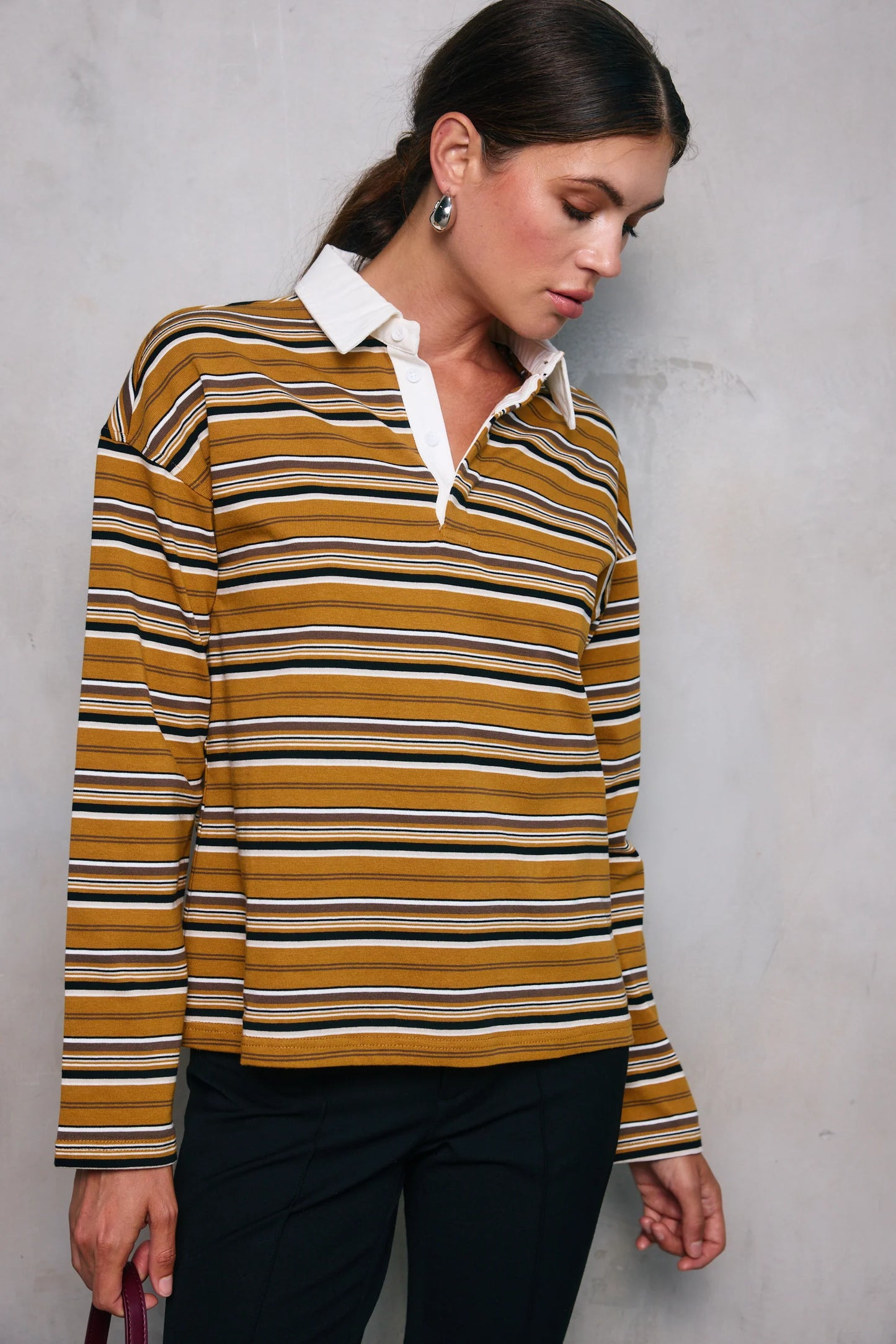 REMIE RUGBY STRIPE SHIRT