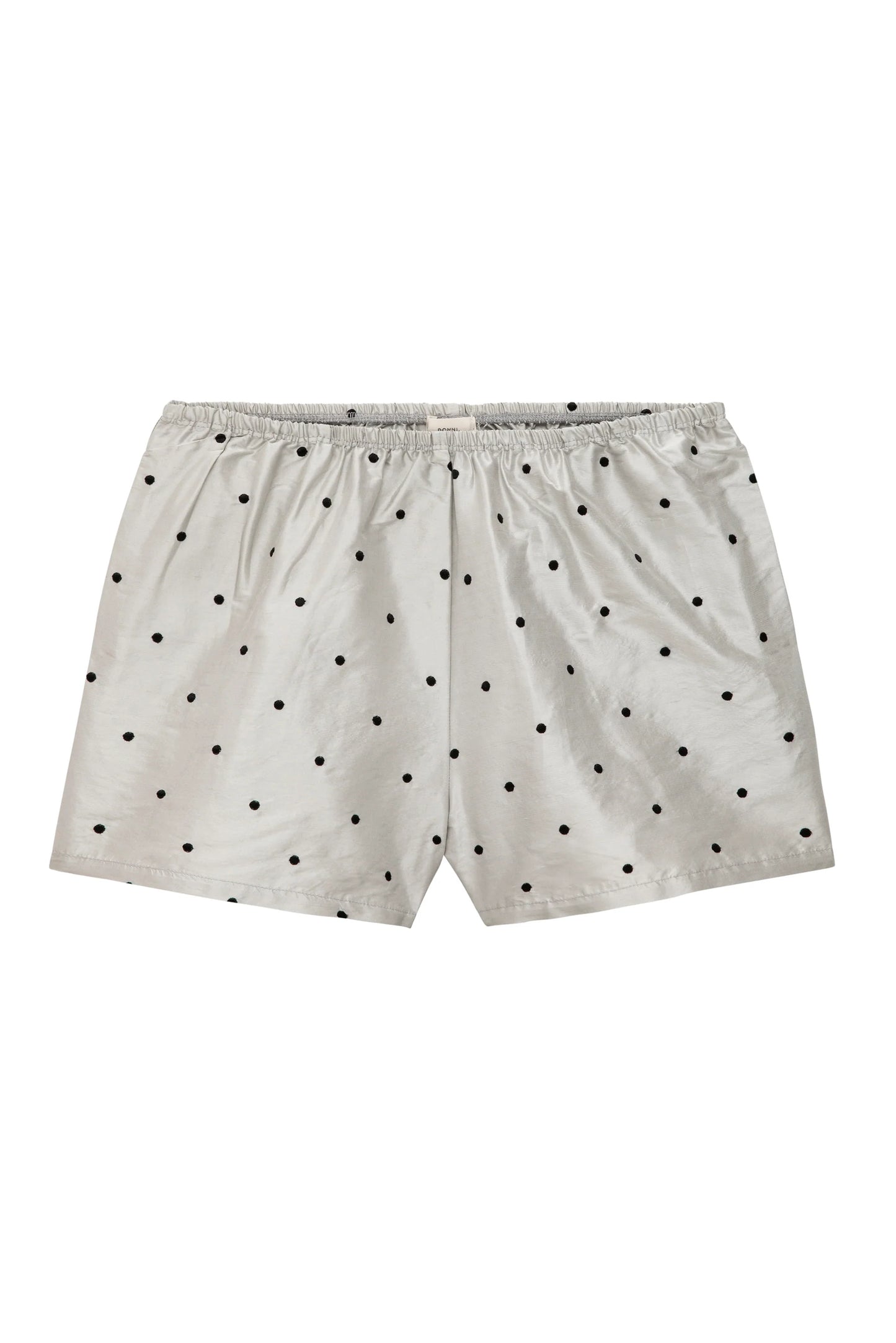 TAFFETA POLKA DOT TAP SHORTS