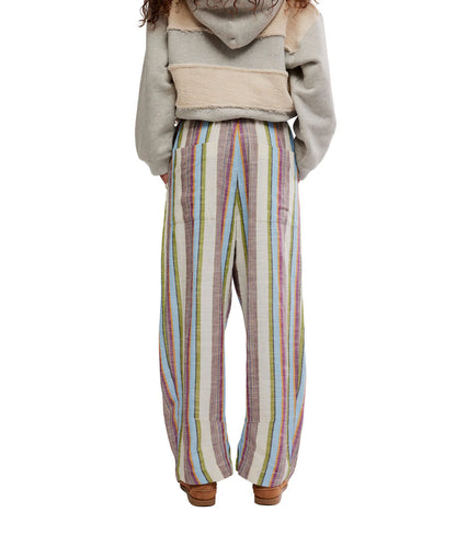 CHAMBERS LAID BACK STRIPE LINEN PANT