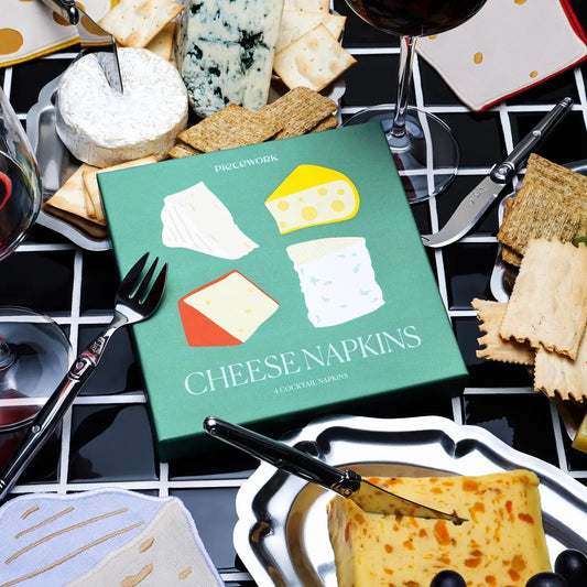 CHEESE LINEN NAPKIN SET