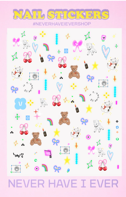 CUTIE NAIL STICKERS