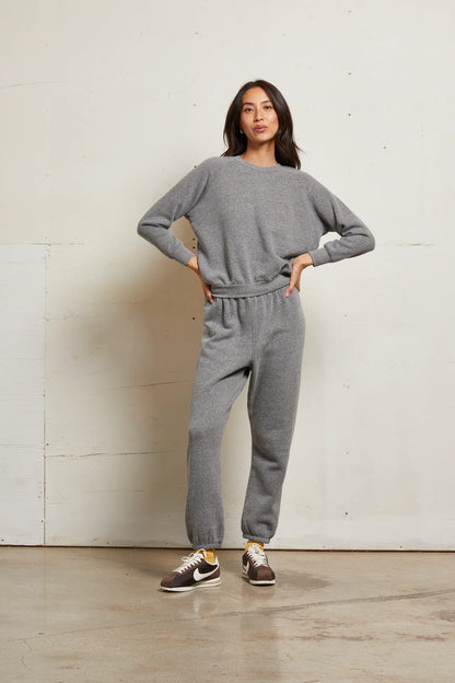 STEVIE FLEECE EASY SWEATPANT