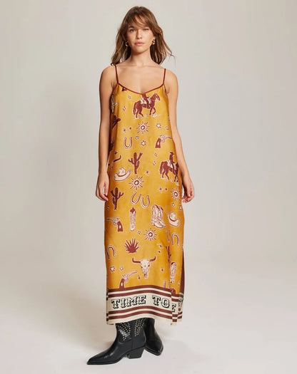 RODEO OLIVIA CAMISOLE DRESS