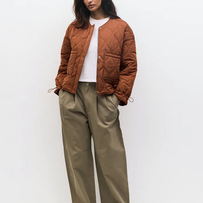 THE QUILTED NYLON JACKET