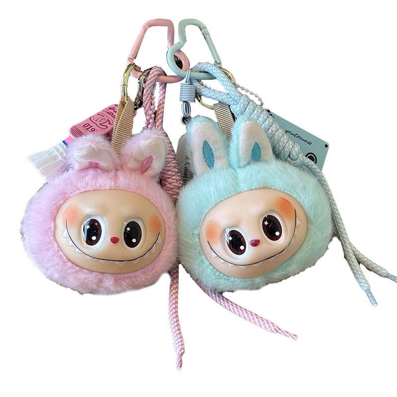 LABUBU CHARM PLUSH KEYCHAIN