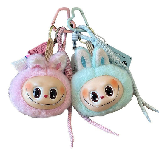 LABUBU CHARM PLUSH KEYCHAIN