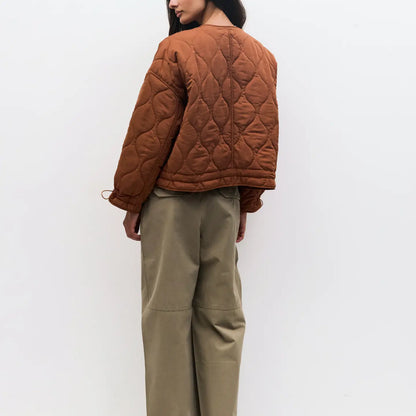 THE QUILTED NYLON JACKET