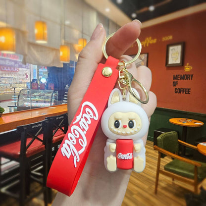 LABUBU COLA KEYCHAIN