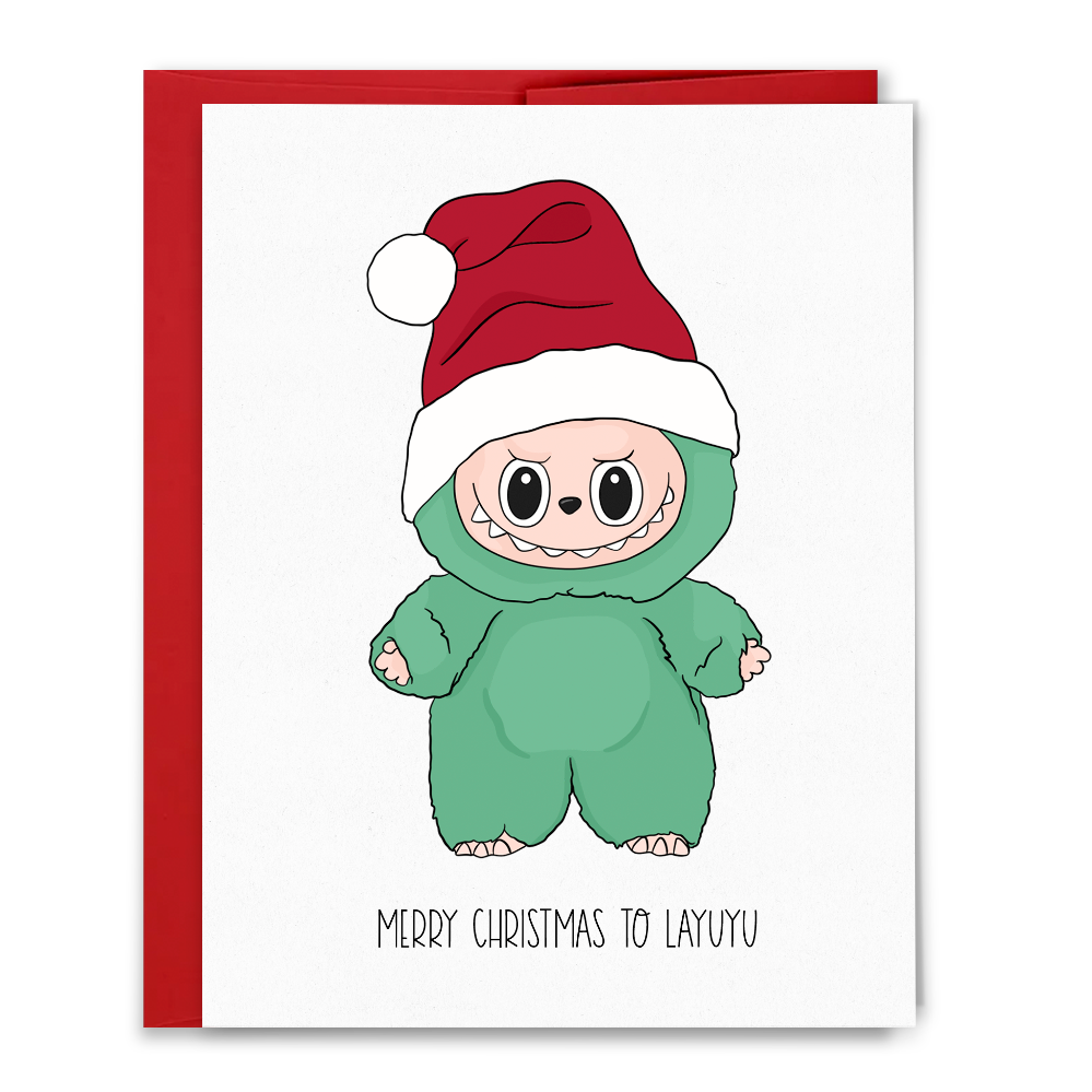 MERRY CHRISTMAS TO LAYUYU CARD