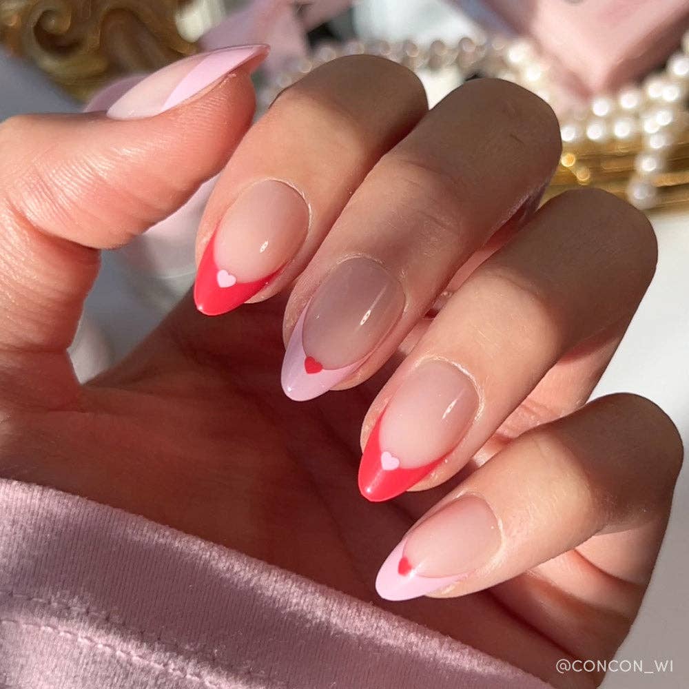 PURE HEARTED PRESS ON NAILS