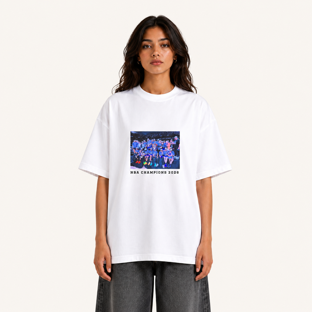 PREORDER: CHAMPION NY KNICKS WOMEN'S TEE