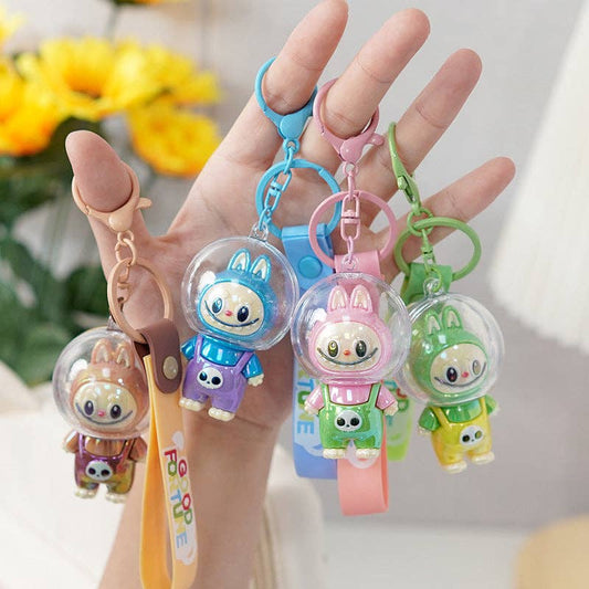 ASTRONAUT LABUBU KEYCHAIN