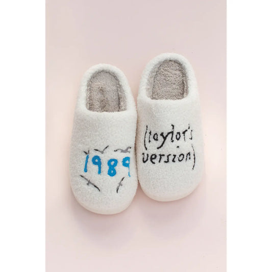 1989 TAYLOR'S VERSION SLIPPERS