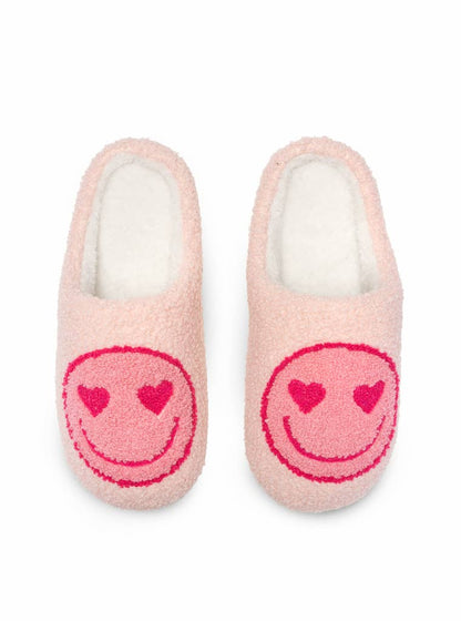 SMILEY FACE SLIPPERS