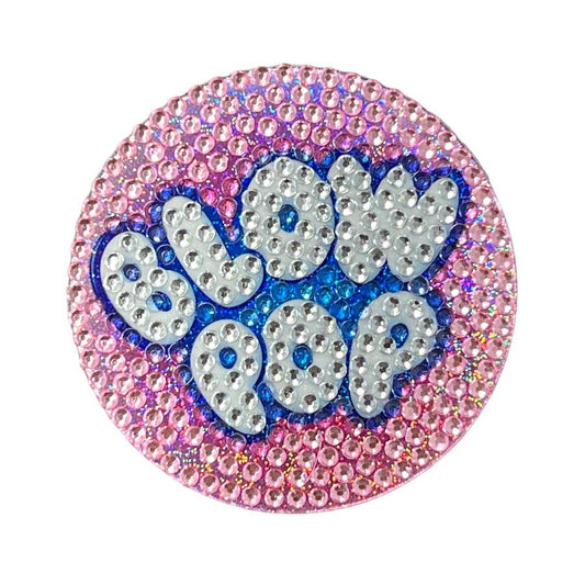 Blow Pop Lollipop Rhinestone Sticker