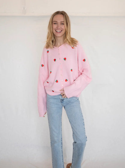 THE MUST HAVE CARDI WITH EMBROIDERY