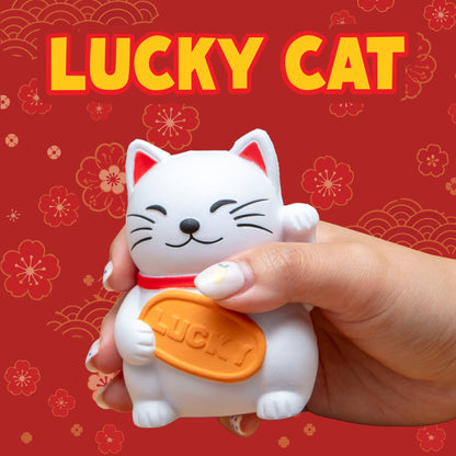 LUCKY CAT SQUISHY STRESS BALL