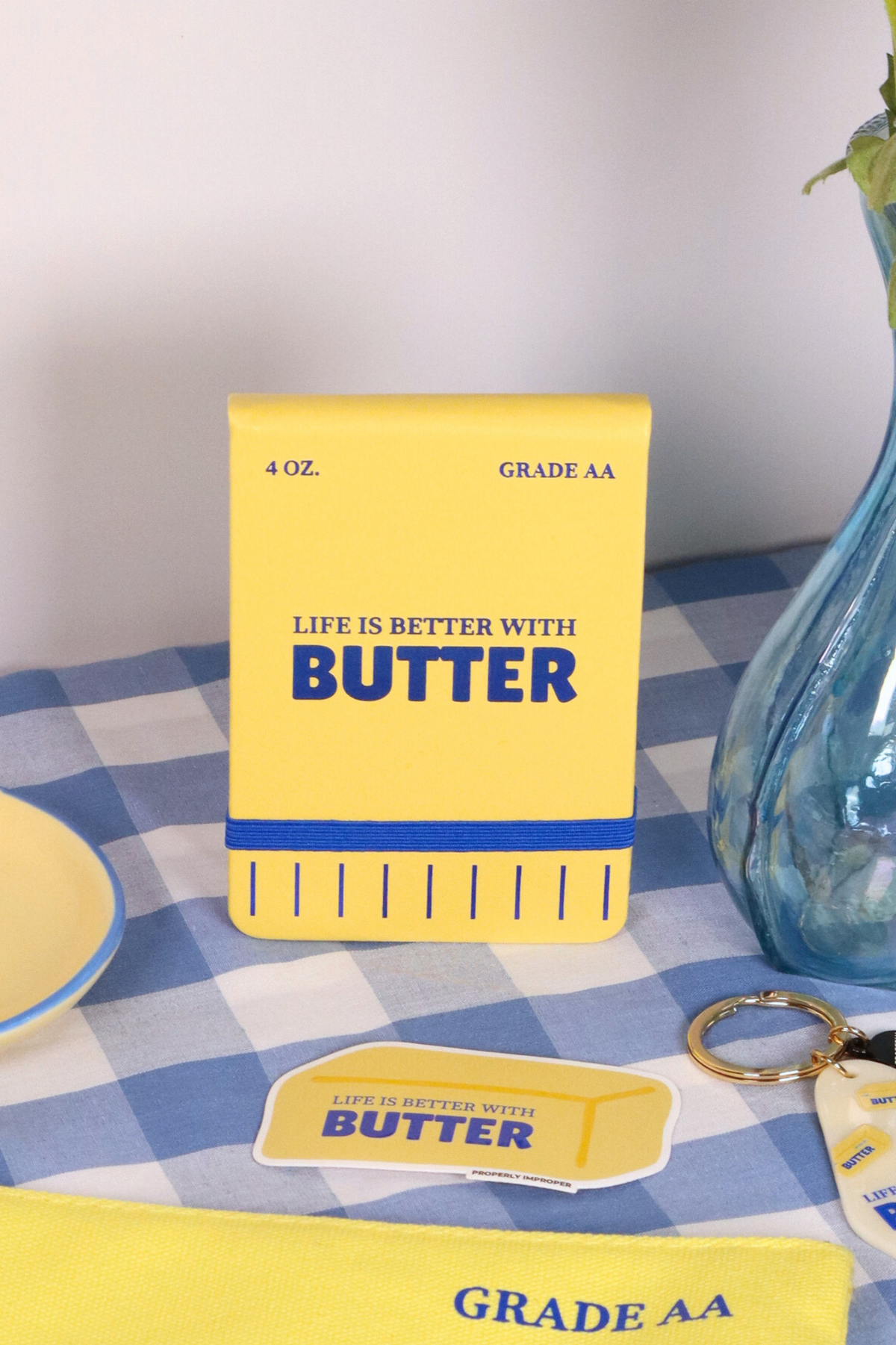 LIFE IS BETTER WITH BUTTER POCKET JOURNAL