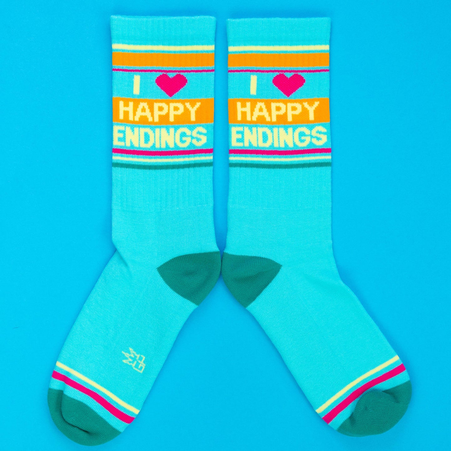 I ❤️ Happy Endings Gym Crew Socks