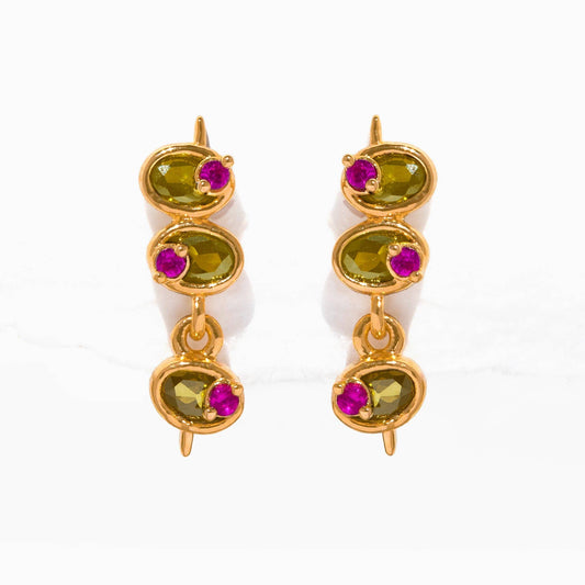 MINI OLIVE STUDS