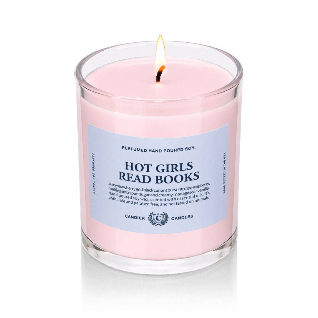 HOT GIRLS READ BOOKS CANDLE