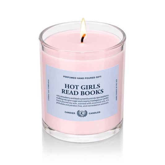 HOT GIRLS READ BOOKS CANDLE