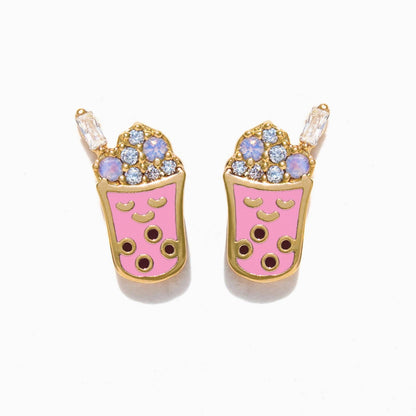 BUBBLE TEA STUDS