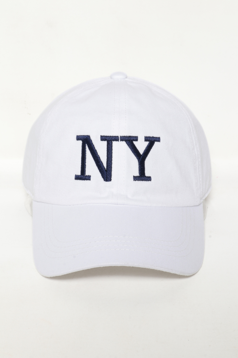 NY Embroidery Baseball Cap