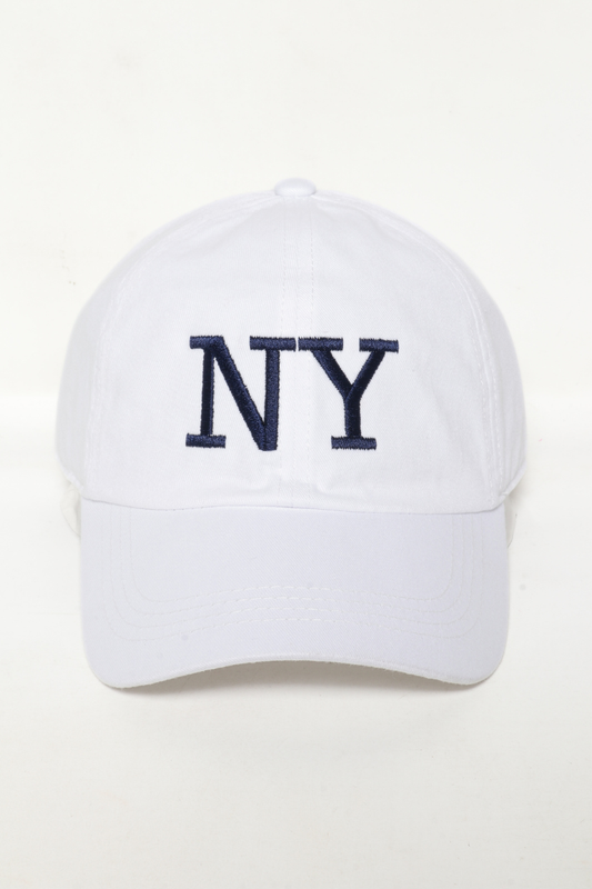 NY Embroidery Baseball Cap