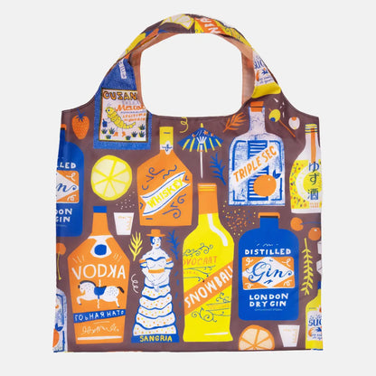COCKTAIL REUSABLE TOTE BAG
