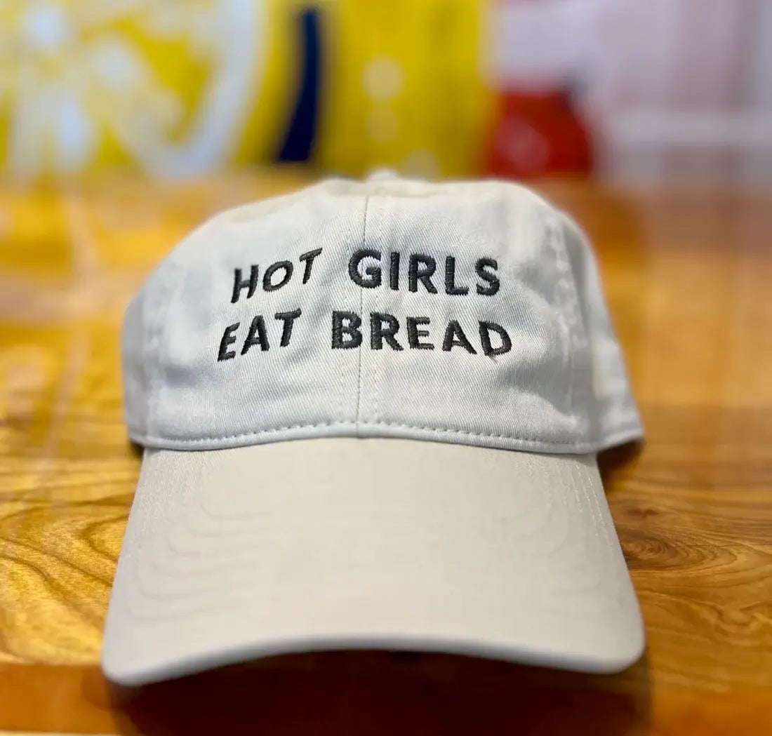 HOT GIRLS EAT BREAD BASEBALL HAT
