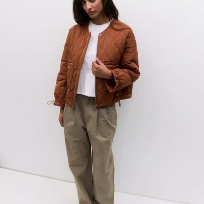 THE QUILTED NYLON JACKET