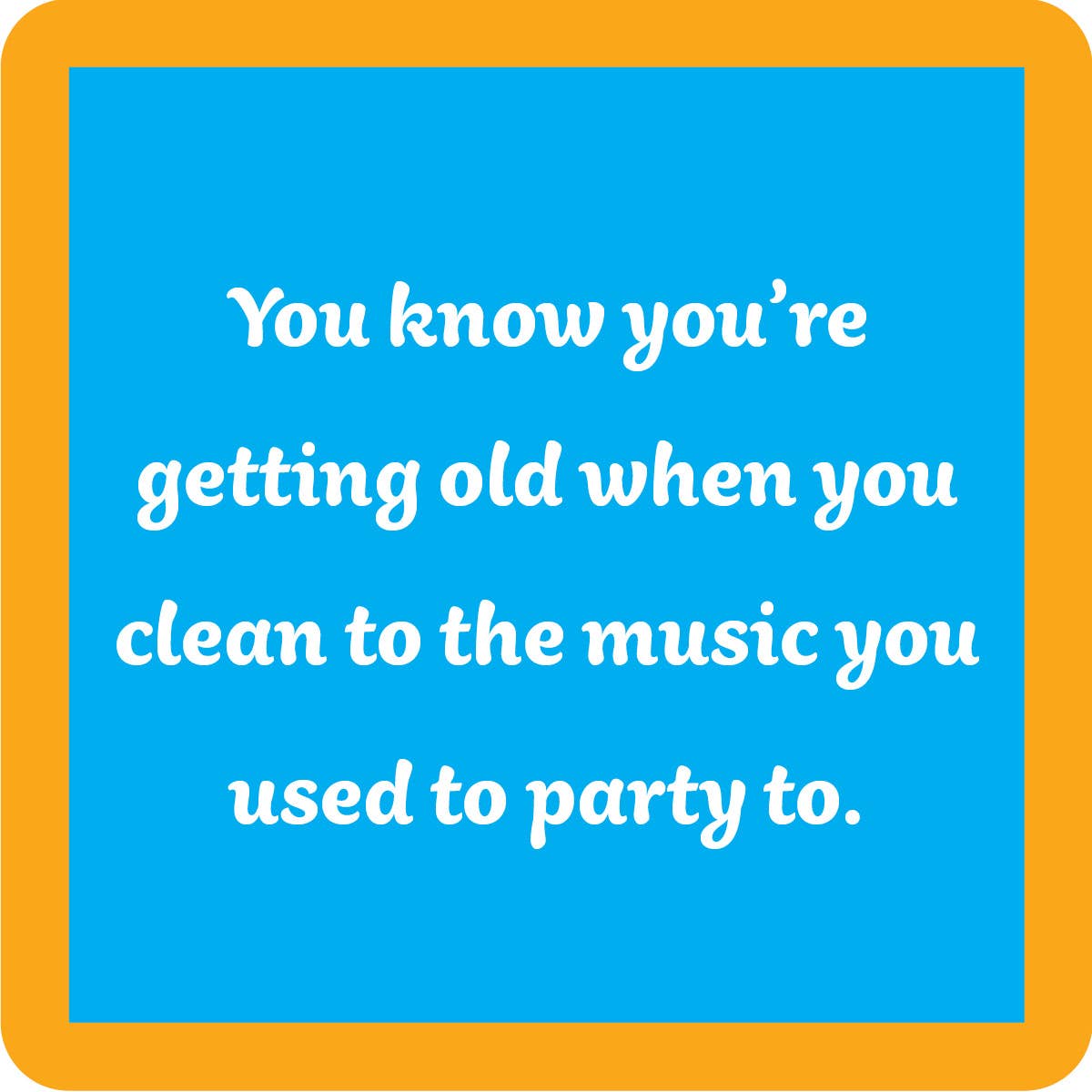 CLEAN TO MUSIC COASTER