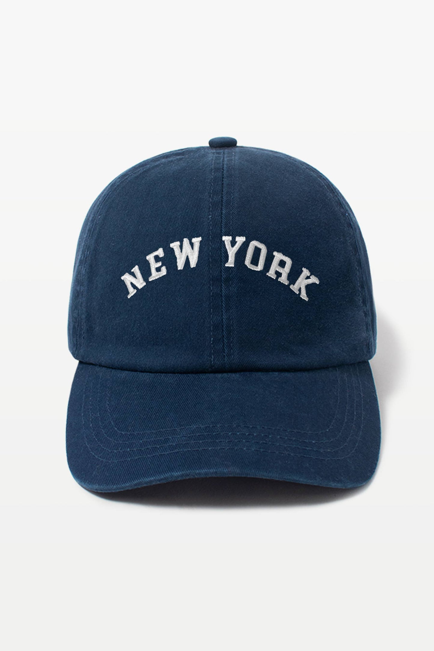 NEW YORK EMBROIDERED BASEBALL HAT