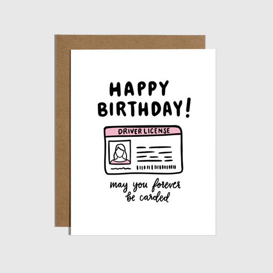 FOREVER CARDED BIRTHDAY CARD