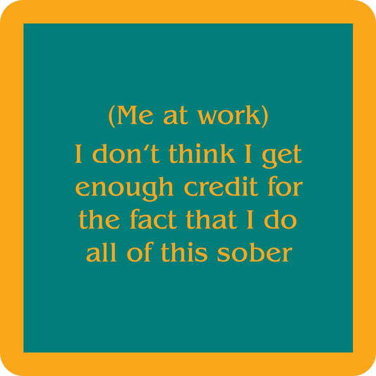 ME AT WORK COASTER