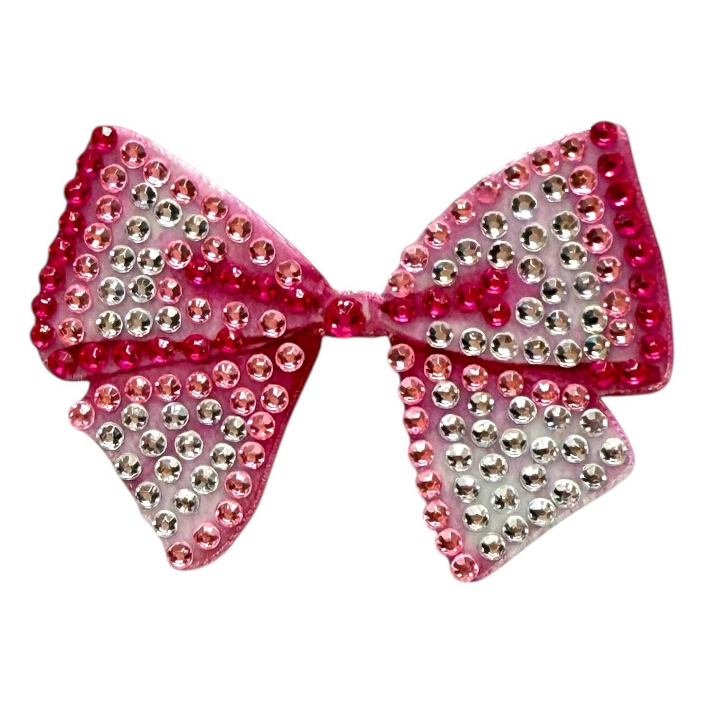Pink Bow Rhinestone Sticker