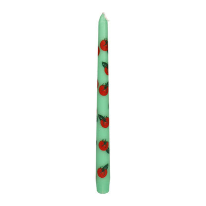 TOMATO TAPER CANDLES 2 PACK