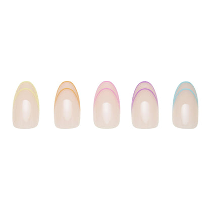 Neon Lights Press-On Nails