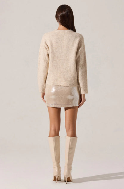 DARBY SEQUIN MINI SKIRT