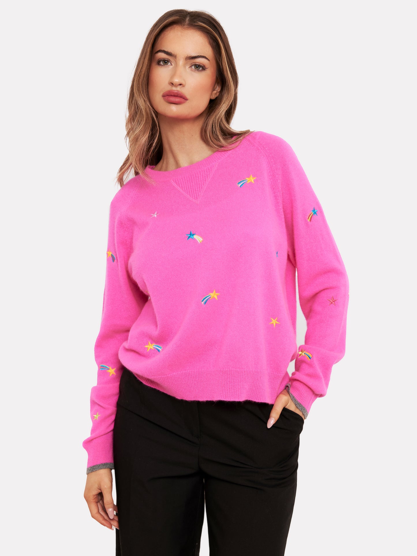 SHOOTING STAR CASHMERE SWEATER