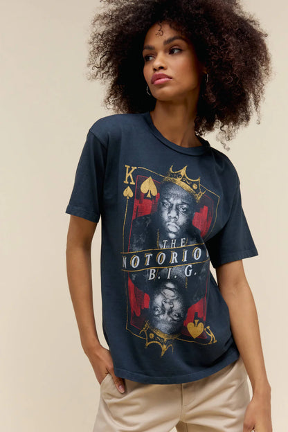 THE NOTORIOUS B.I.G. KING OF SPADES WEEKEND TEE