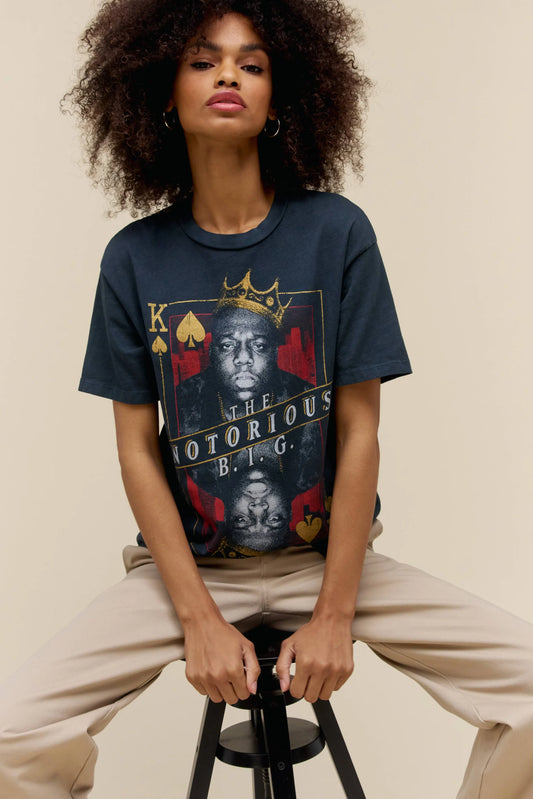 THE NOTORIOUS B.I.G. KING OF SPADES WEEKEND TEE